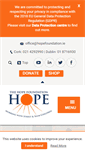 Mobile Screenshot of hopefoundation.ie